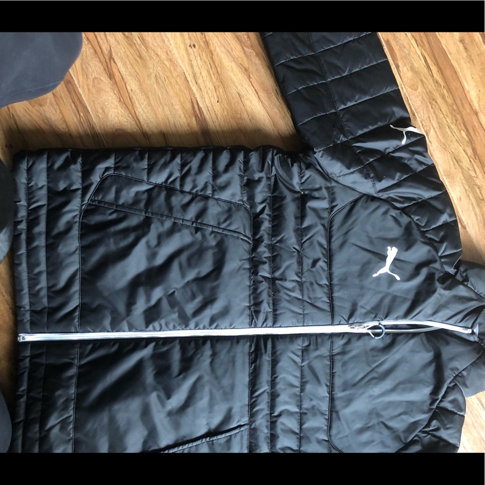 Black puma jacket